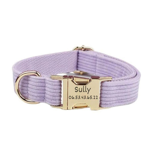 Collier Chien Personnalisé Lila