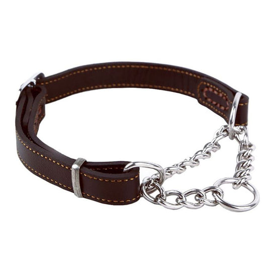 Collier Etrangleur Chien Cuir