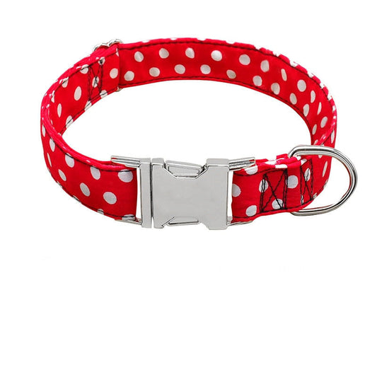 Collier à Pois Rouge 