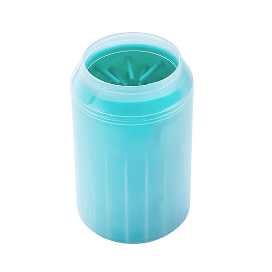 Nettoie Pattes Pour Chien Turquoise